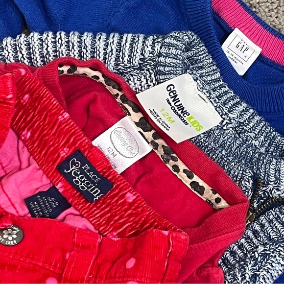 Baby girl quality cotton name brand Clothing Set -size 6/9 months & 12m no flaws - Picture 7 of 11